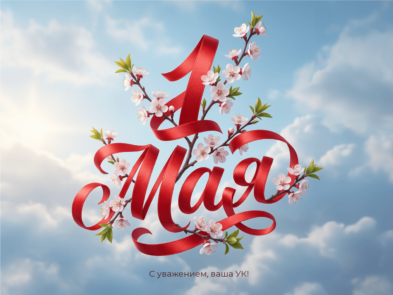 С Праздником Весны и Труда!
